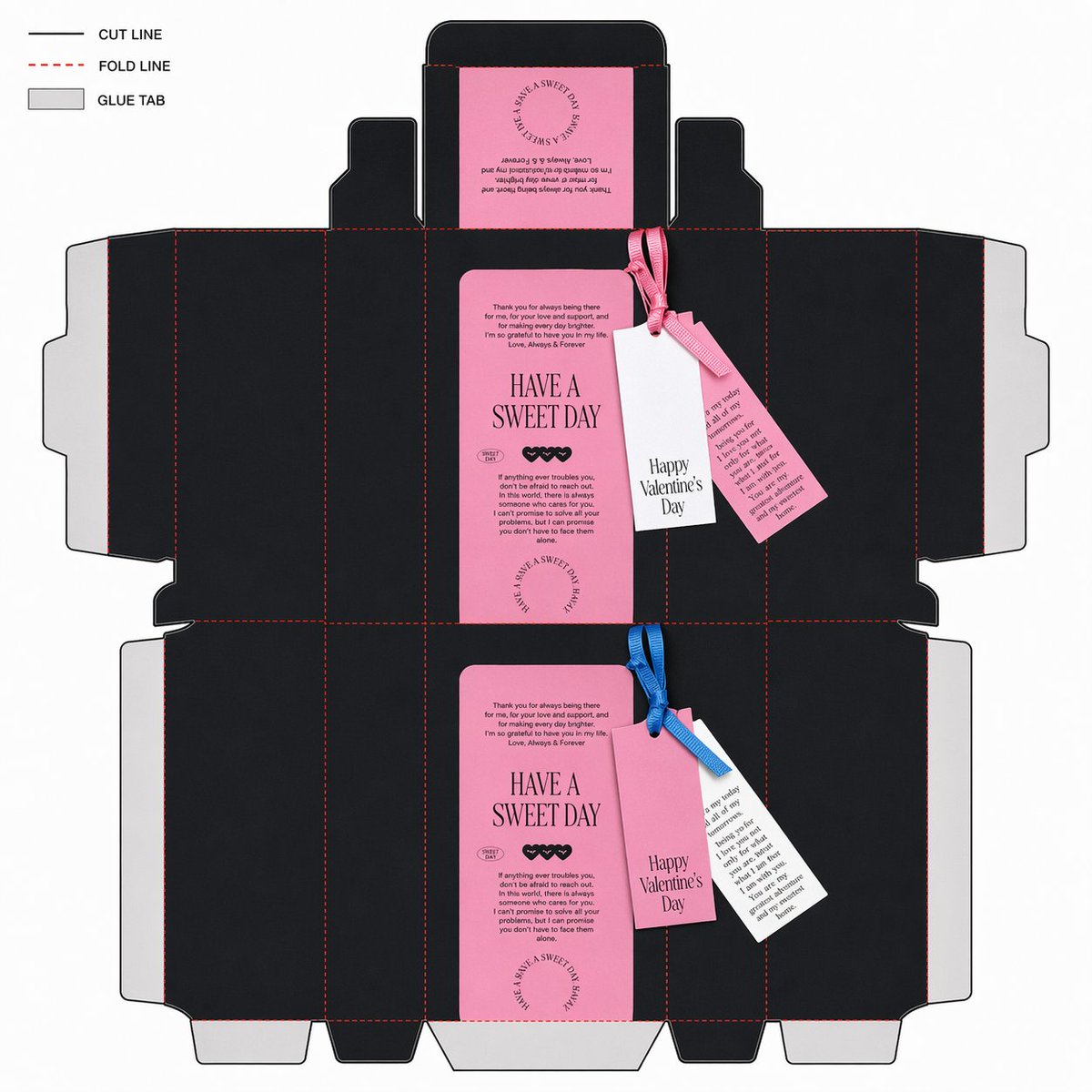 3D 包装转 2D 平面展开图 / 3D Packaging to 2D Net Unfolding，海报与插画，海报、插画、城市视觉，案例输出图 2