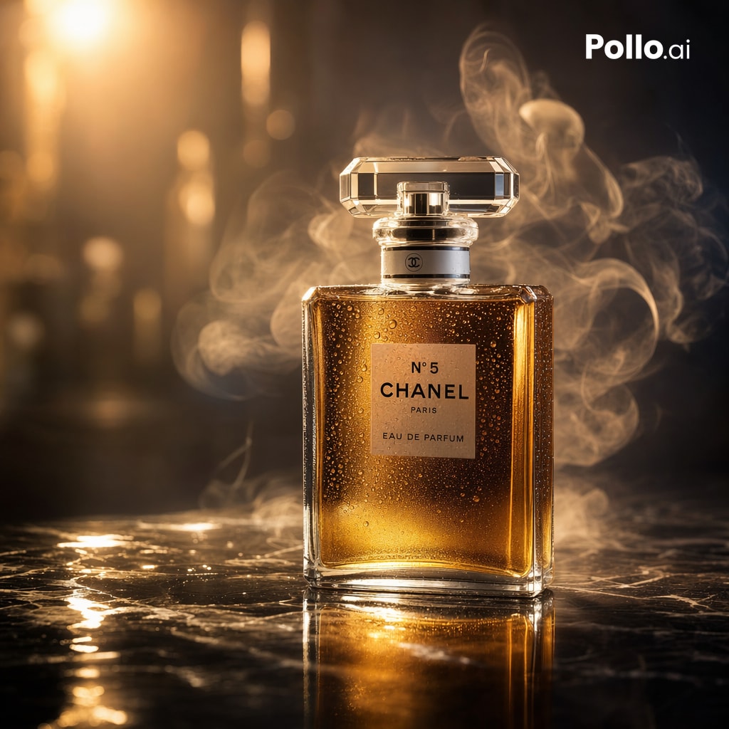 奢华香水广告摄影 / Luxury Perfume Ad Shot，人像与摄影，人像、电影感、排版，案例输出图 2