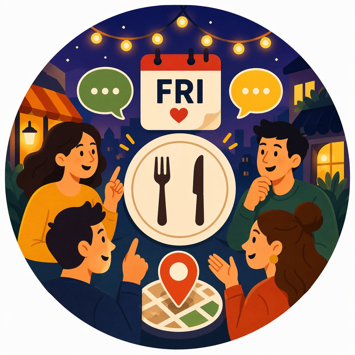 WhatsApp 群组头像 / WhatsApp Group Profile Avatar，人像与摄影，人像、人像与摄影，案例输出图 1