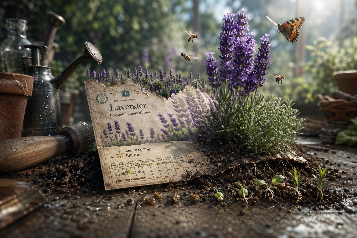 神奇种子包立体模型 / Magical Seed Packet Diorama，海报与插画，海报、插画、产品图，案例输出图 2