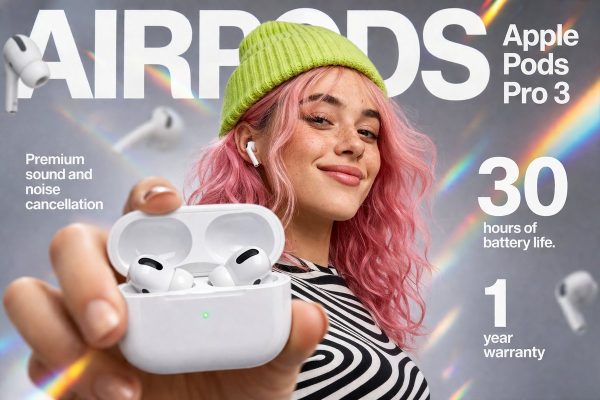 无线耳机电商信息图 / Earbuds E-commerce Infographic，人像与摄影，人像、排版、信息图，案例输出图 2