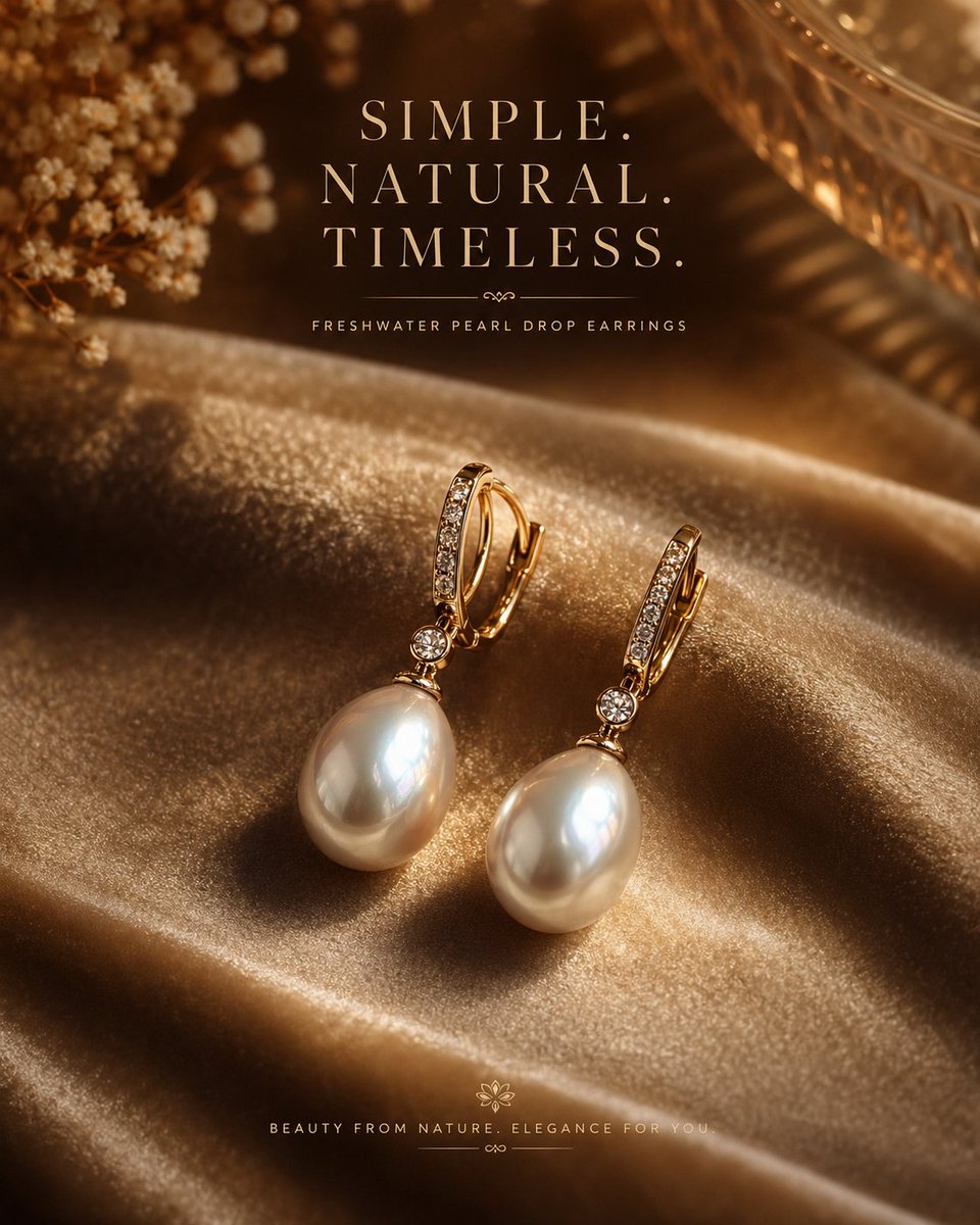 奢华珠宝广告 / Luxury Jewelry Advertisement，海报与插画，时尚、海报、插画，案例输出图 3