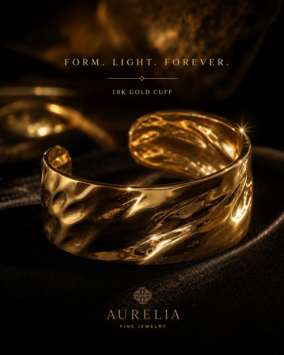 奢华珠宝广告 / Luxury Jewelry Advertisement，海报与插画，时尚、海报、插画，案例输出图 4