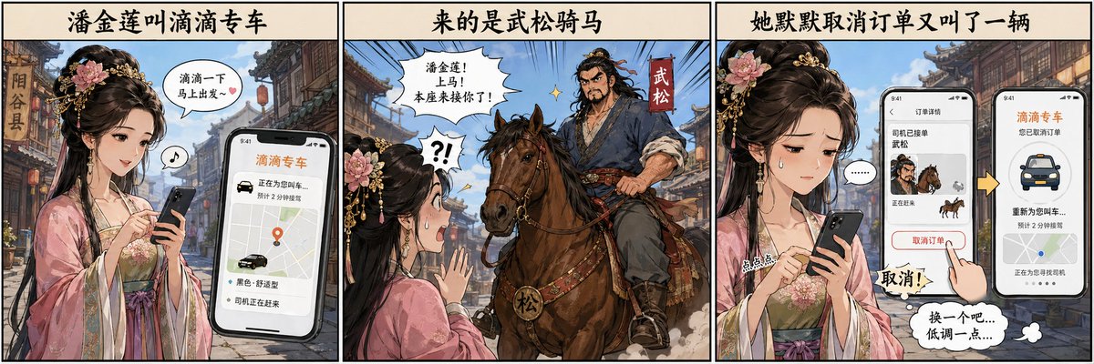 现代网约车恶搞 / Modern Ride-hail Parody，角色设计，插画、角色、角色设计，案例输出图 1