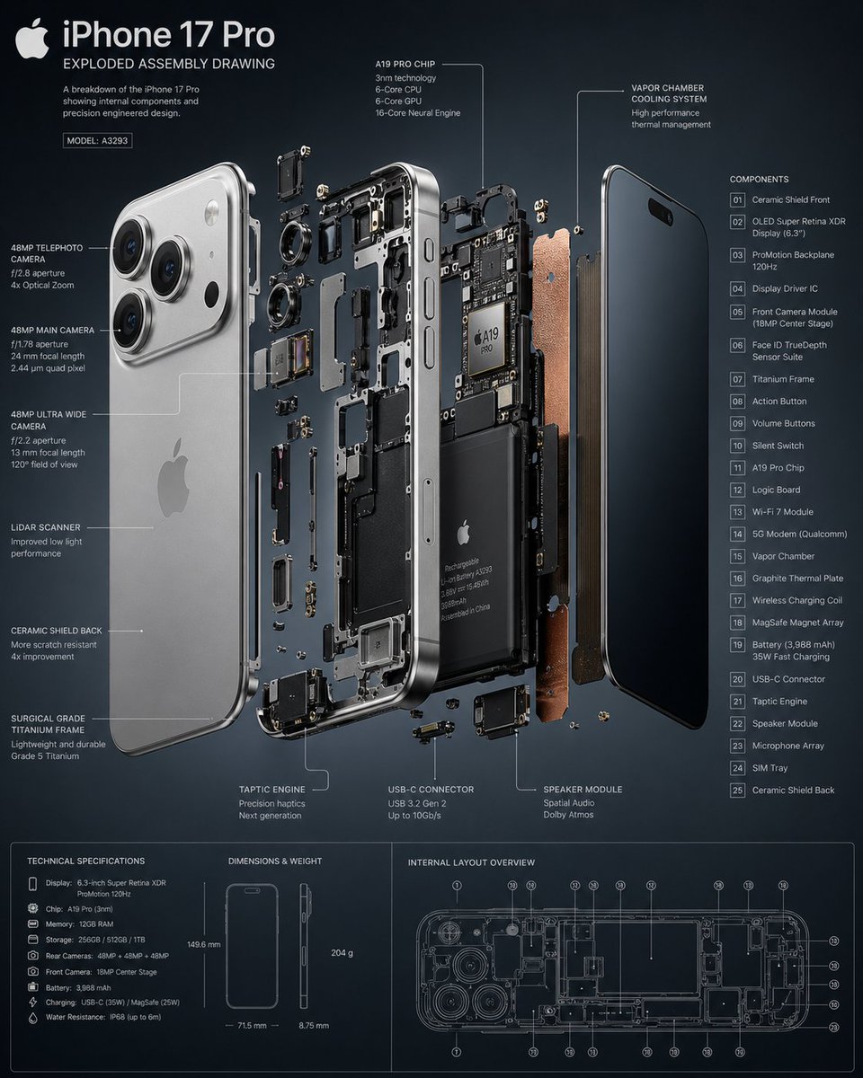 3D Exploded Assembly Drawing，海报与插画，海报、插画、信息图，案例输出图 1