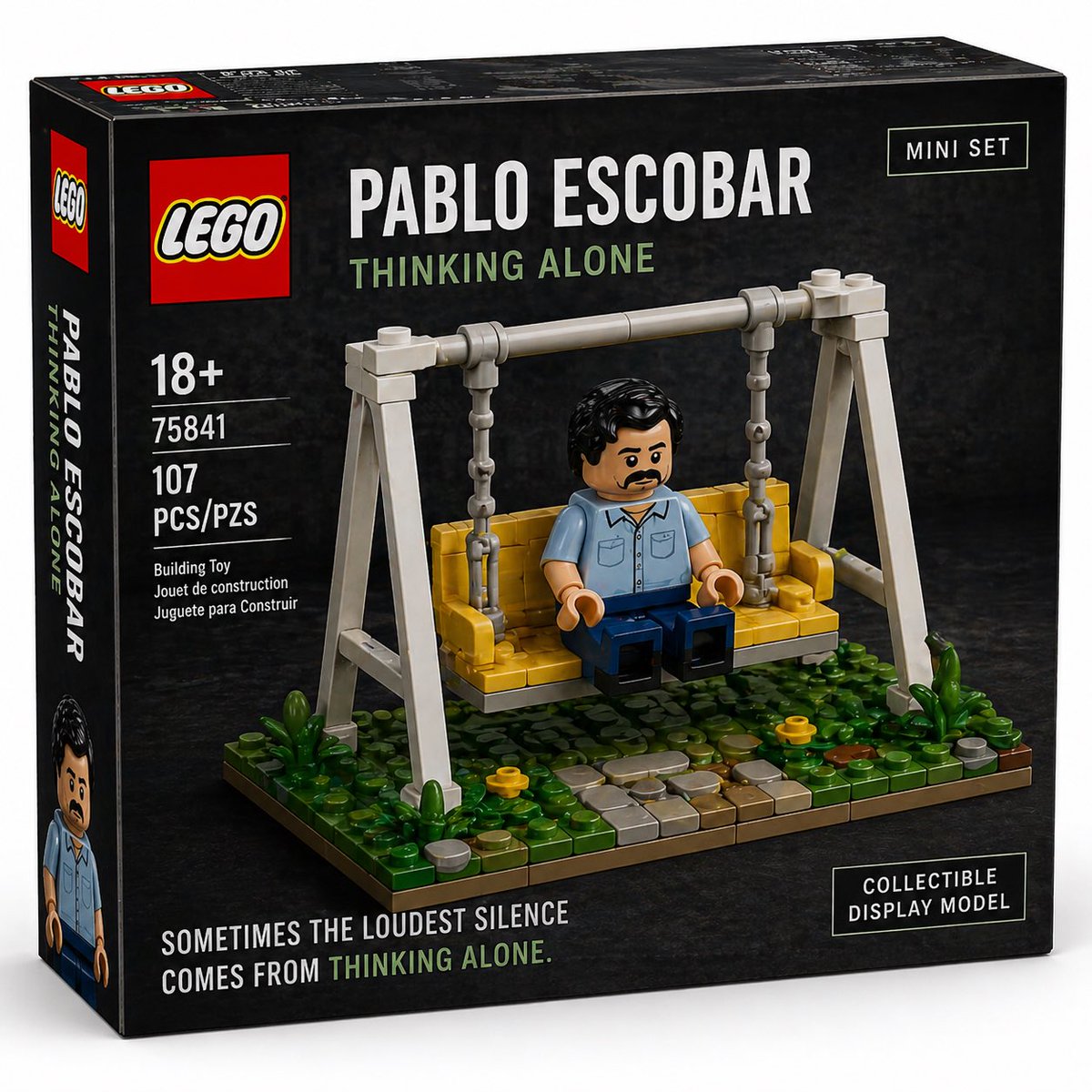 Brick Mini Set Box Mockup，UI 与社交媒体截图，UI、截图、角色，案例输出图 1