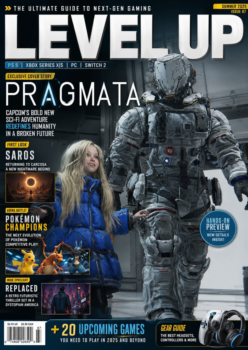 电子游戏杂志封面 / Video Game Magazine Cover，海报与插画，海报、插画、产品图，案例输出图 1