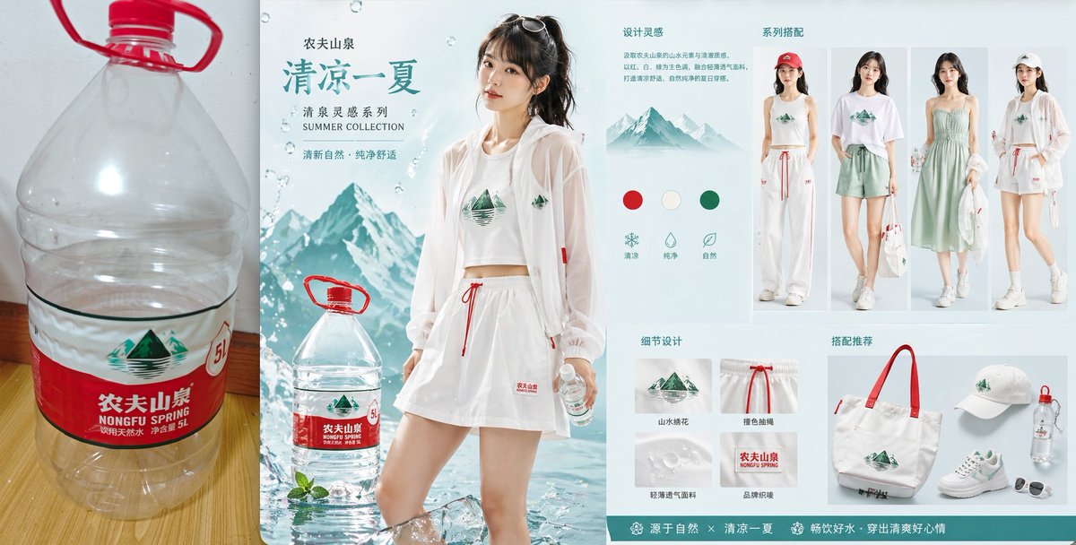以产品为灵感的时尚设计 / Fashion Design Inspired by Products，人像与摄影，人像、时尚、产品图，案例输出图 4