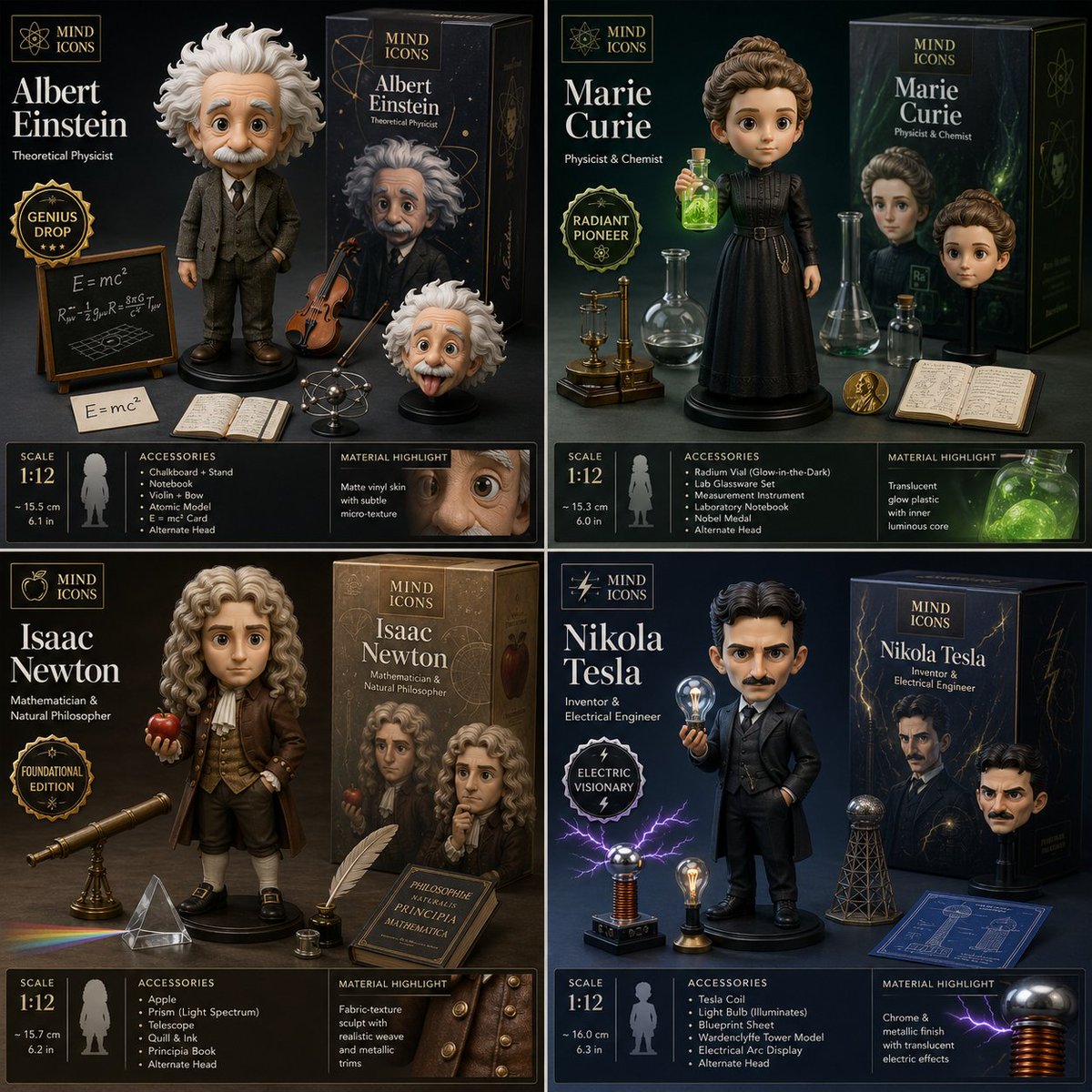 限量版设计师玩具发布 / Limited Edition Designer Toy Launch，UI 与社交媒体截图，UI、截图、排版，案例输出图 1