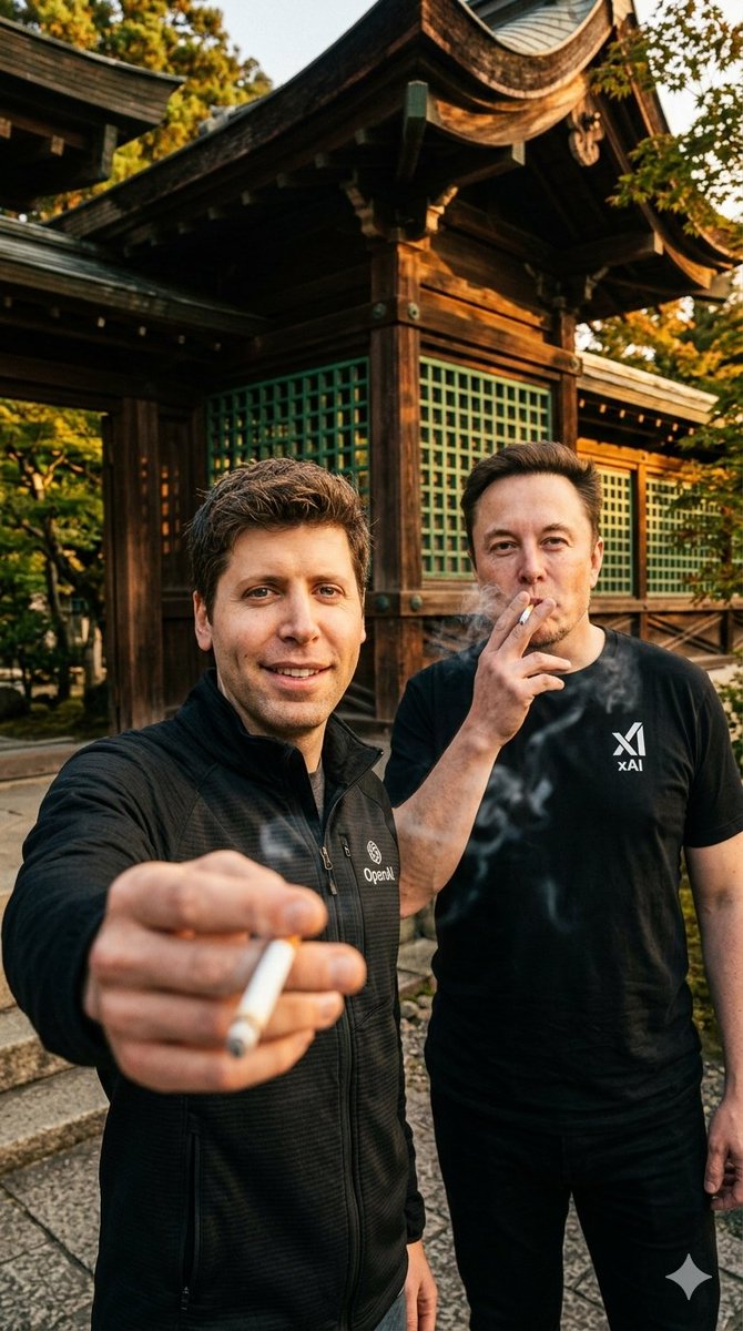 科技领袖电影感吸烟肖像 / Cinematic Tech Leaders Smoking Portrait，人像与摄影，人像、电影感、海报，案例输出图 2