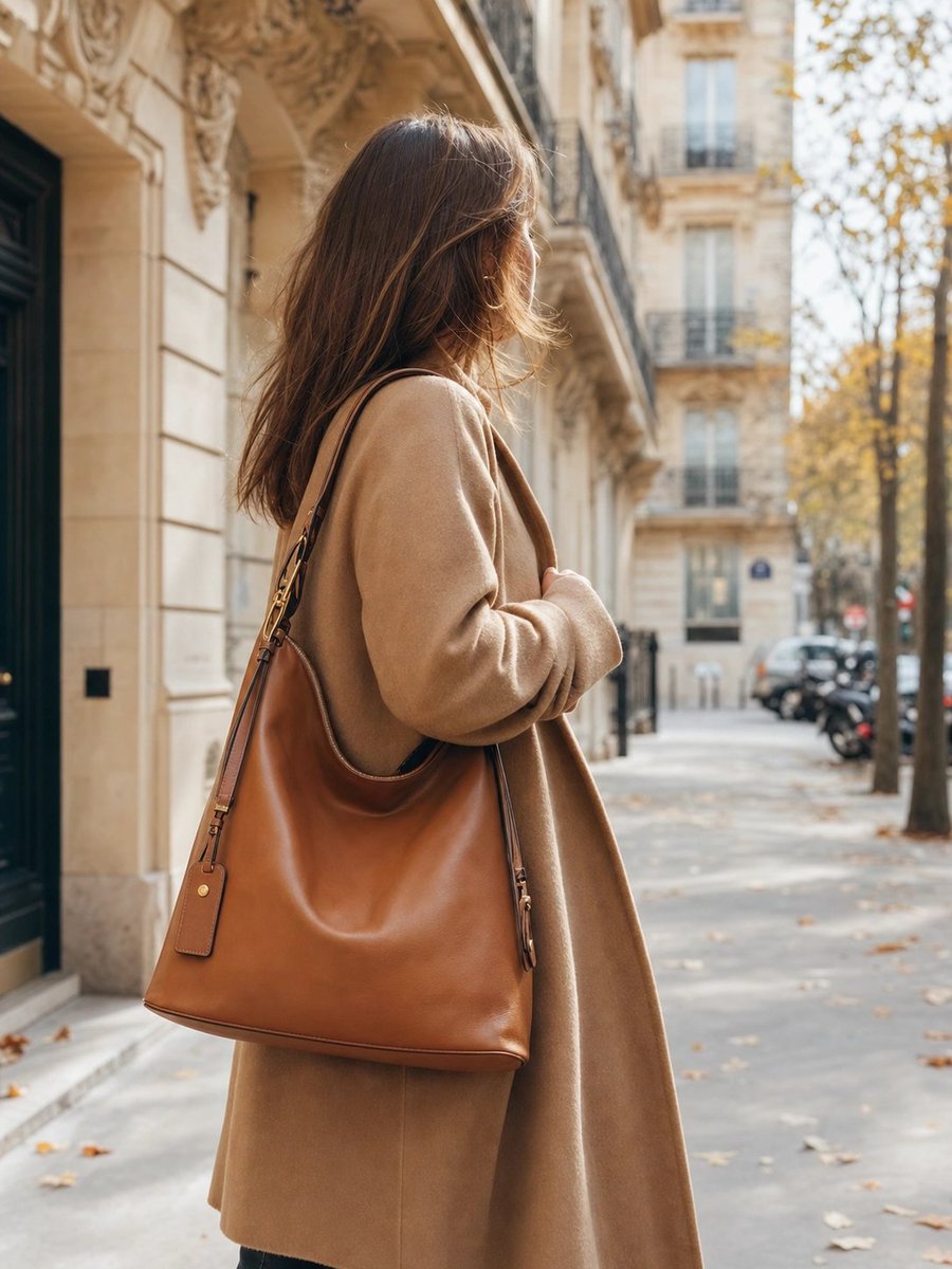 巴黎秋季街拍风格照片 / Paris Autumn Street Style Photo，人像与摄影，人像、时尚、城市视觉，案例输出图 2