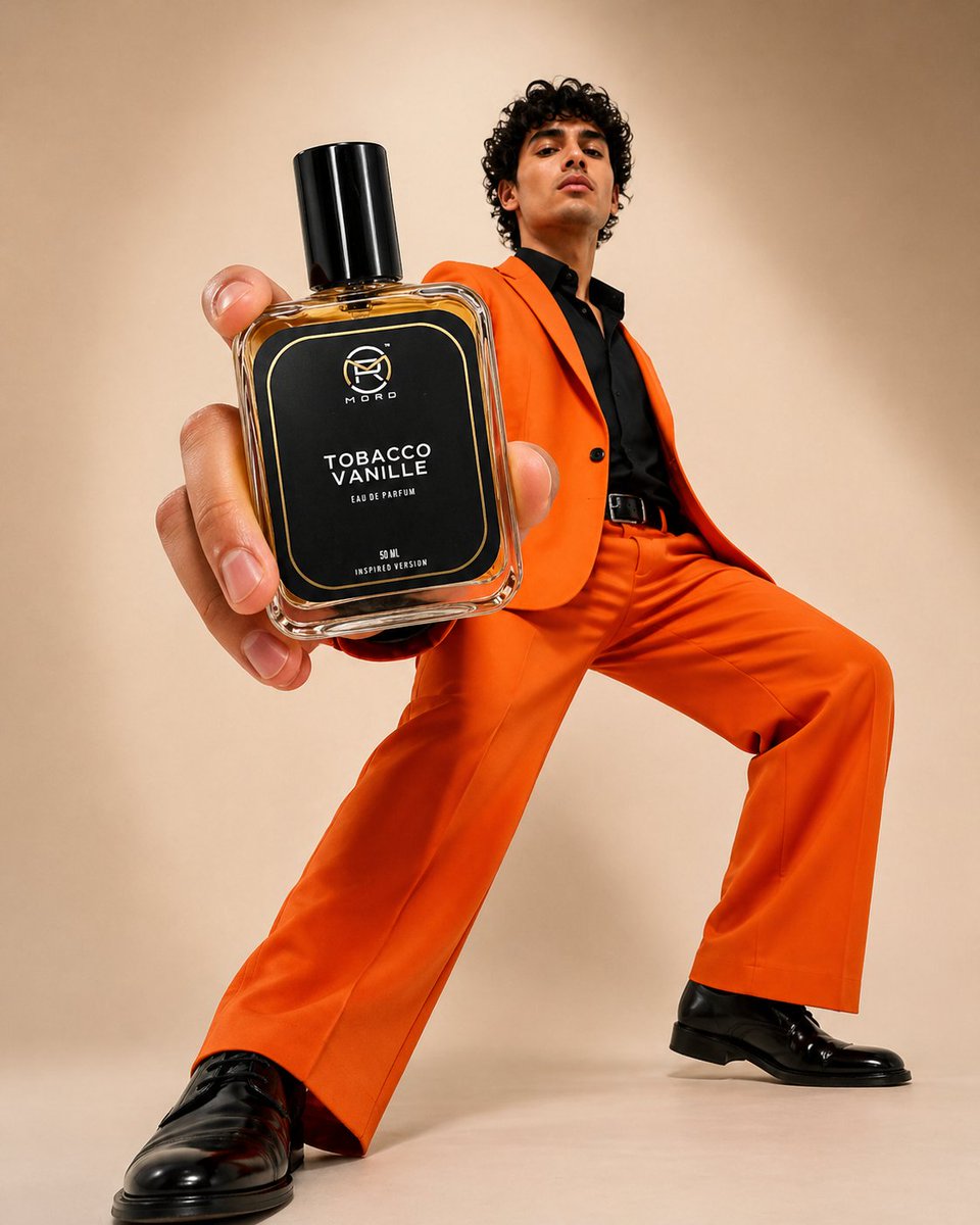 奢华香水时尚样机 / Luxury Perfume Fashion Mockup，UI 与社交媒体截图，时尚、UI、截图，案例输出图 1