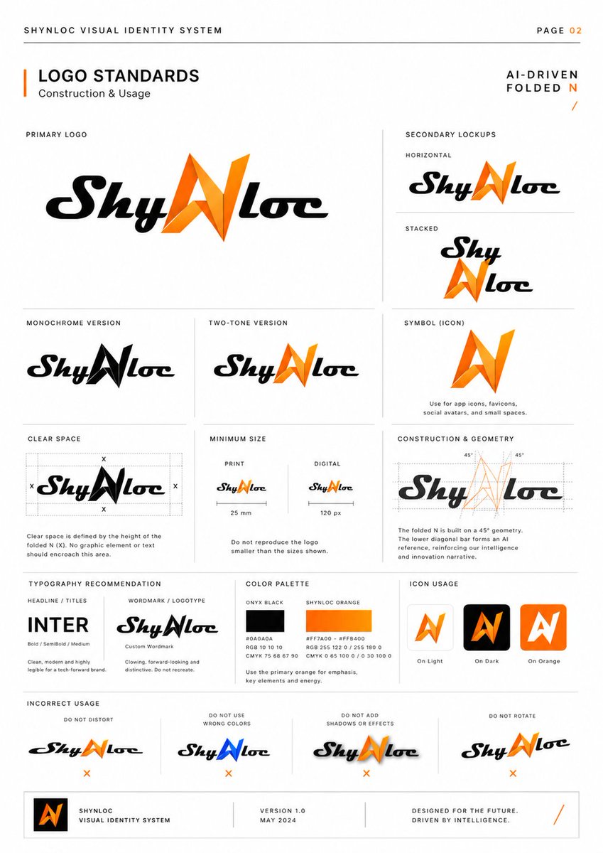 Shynloc Visual Identity Board，UI 与社交媒体截图，人像、时尚、UI，案例输出图 2