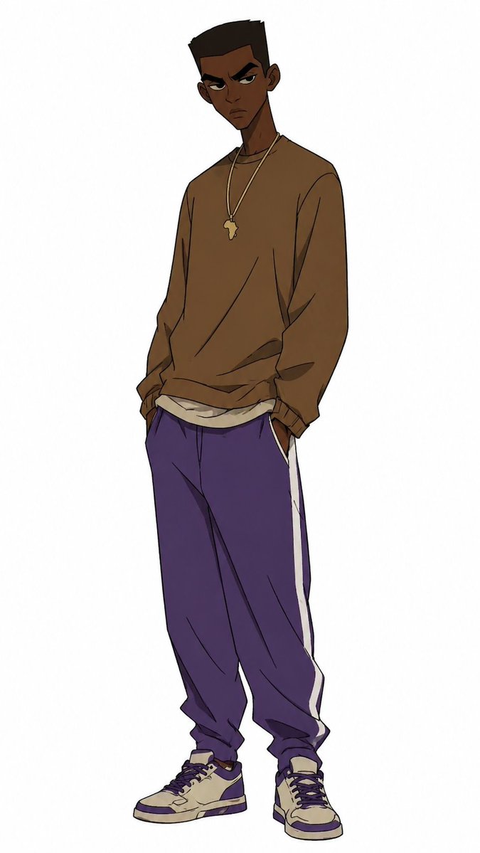 Anime Streetwear Character，角色设计，人像、时尚、插画，案例输出图 1