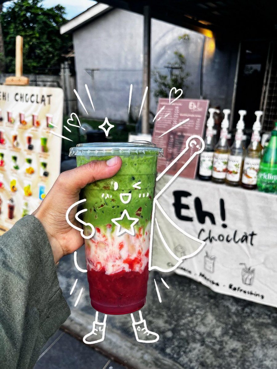 Cute Superhero Drink Doodle Photo，角色设计，角色、角色设计，案例输出图 1
