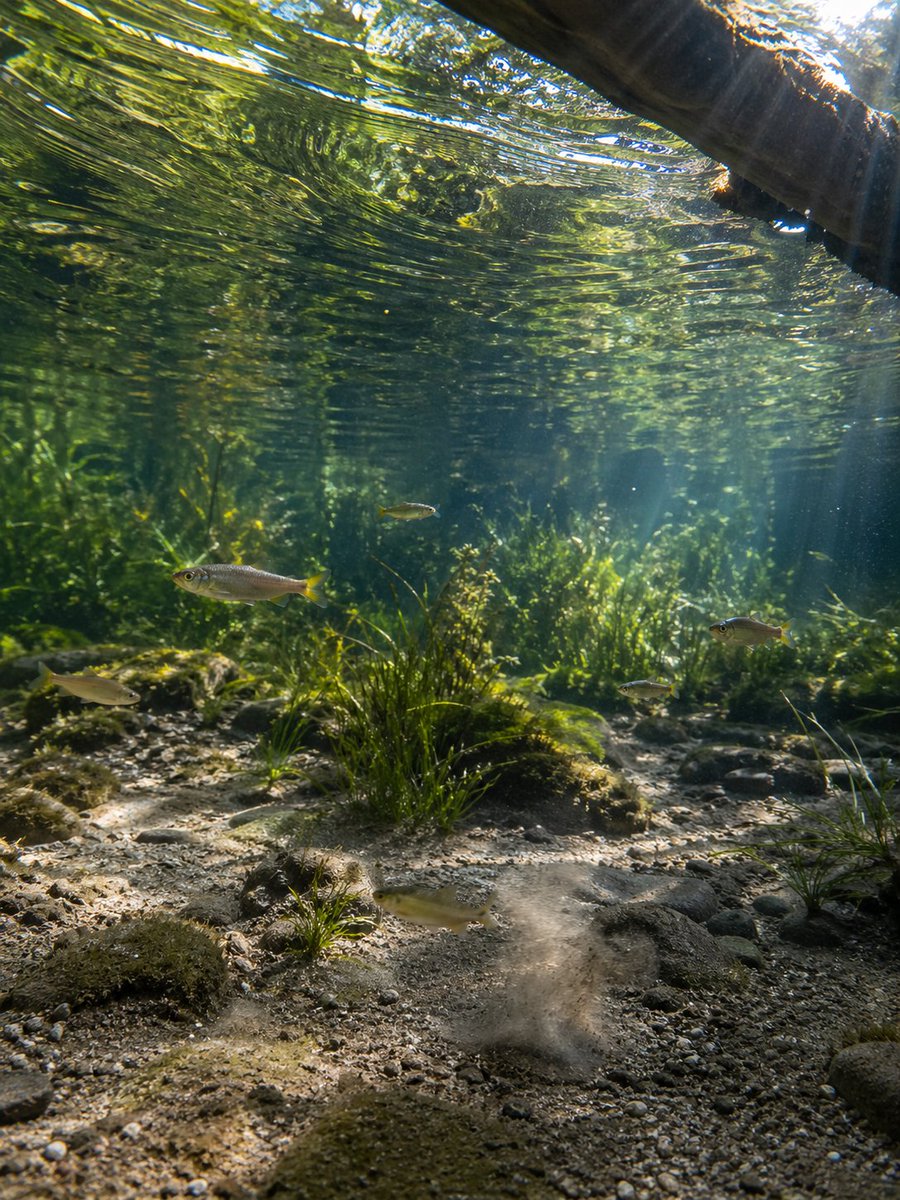 水下森林溪流摄影 / Underwater Forest Stream Photography，人像与摄影，人像、信息图、品牌，案例输出图 2