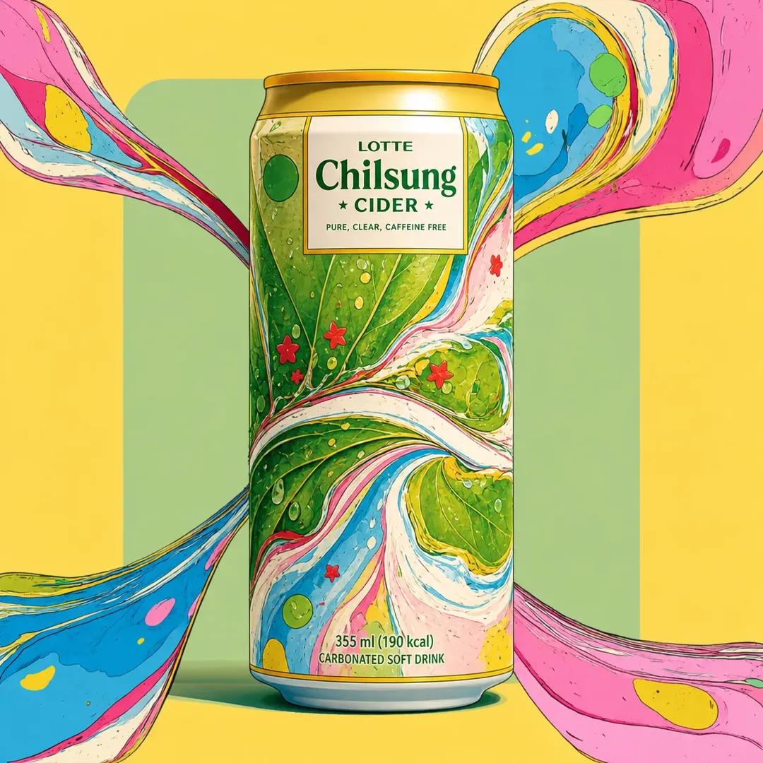 迷幻风格商业饮料摄影 / Psychedelic Commercial Beverage Photography，人像与摄影，人像、时尚、海报，案例输出图 1