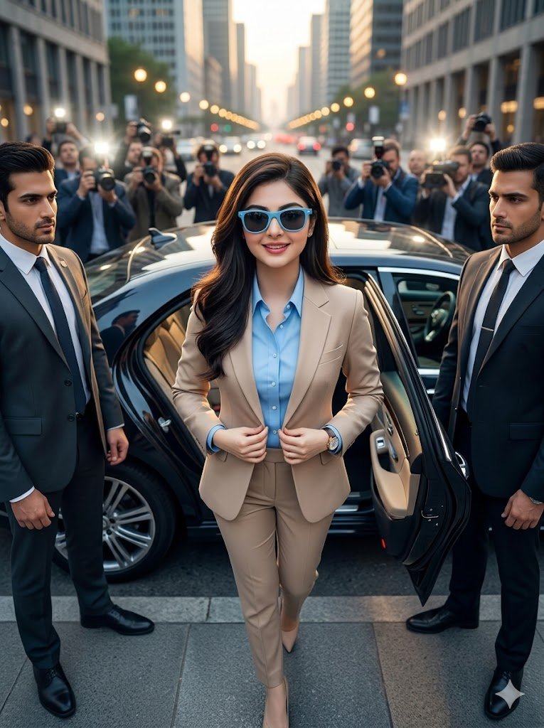 电影级亿万富翁生活方式肖像 / Cinematic Billionaire Lifestyle Portrait，人像与摄影，人像、电影感、城市视觉，案例输出图 1