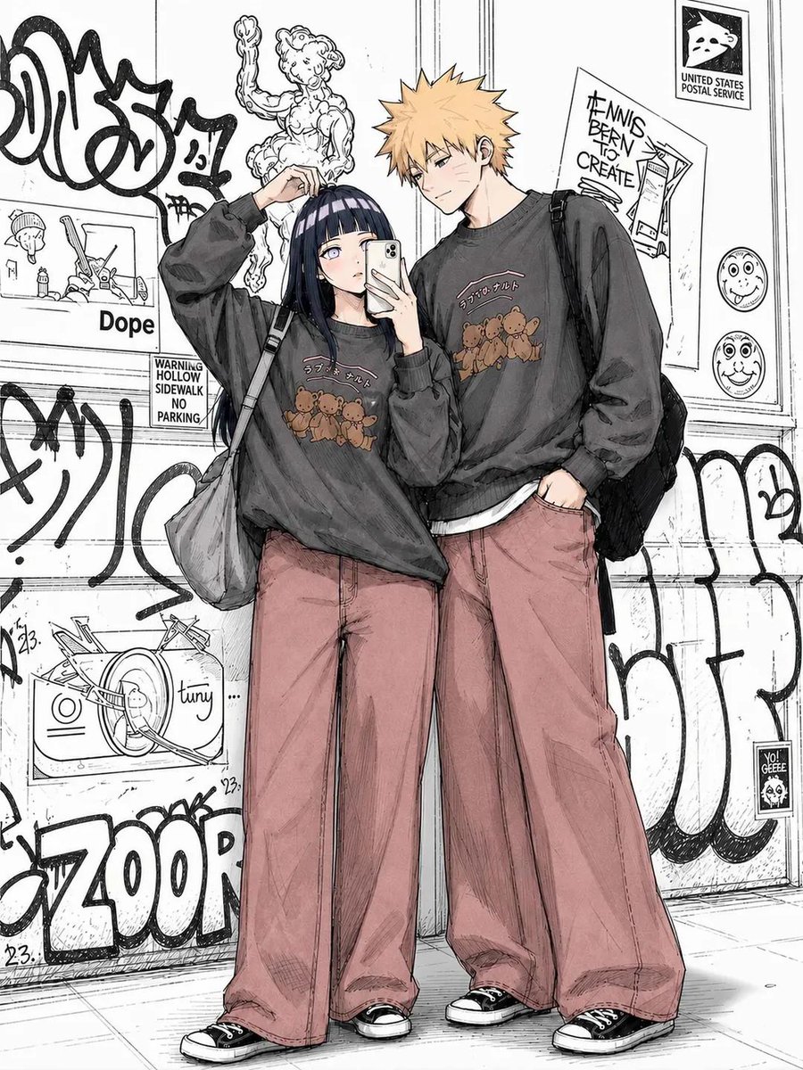 东京街头风格动漫插画 / Tokyo Street Style Anime Illustration，角色设计，时尚、插画、角色，案例输出图 2