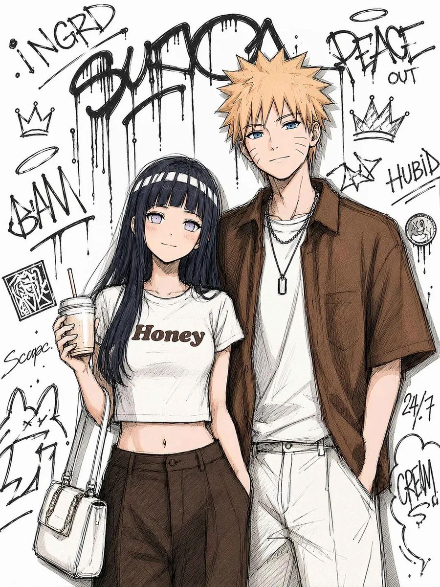东京街头风格动漫插画 / Tokyo Street Style Anime Illustration，角色设计，时尚、插画、角色，案例输出图 1