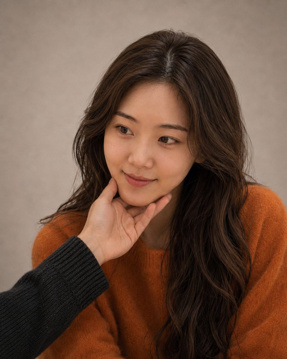 韩系杂志风情侣肖像 / Korean Magazine Couple Portrait，角色设计，人像、时尚、角色，案例输出图 3
