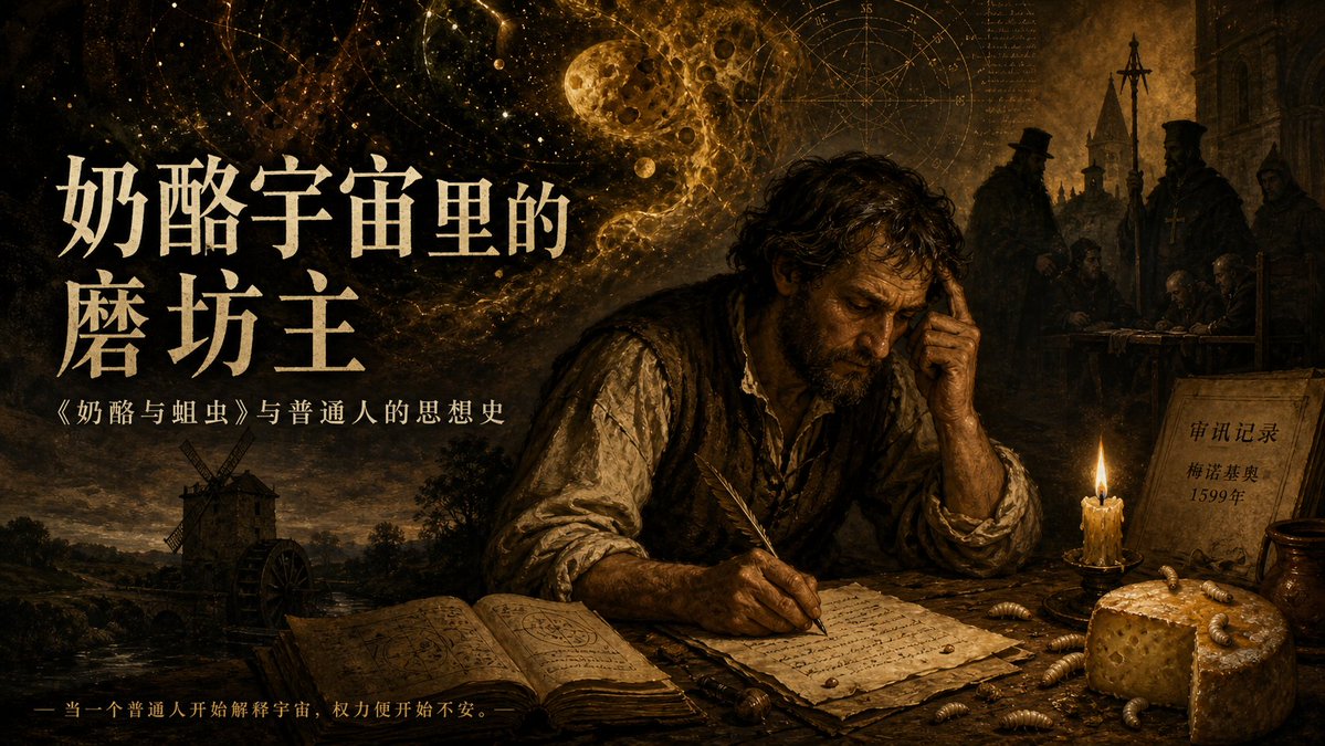 暗黑历史播客封面 / Dark Historical Podcast Cover，人像与摄影，人像、电影感、海报，案例输出图 1