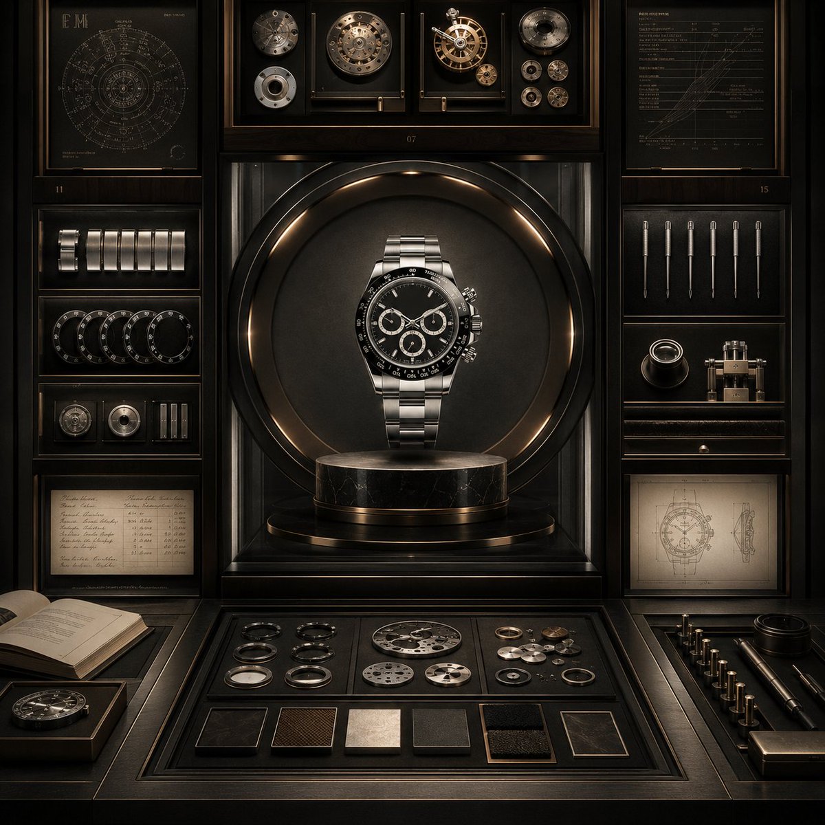 奢华珠宝金库展览 / Luxury Jewelry Vault Exhibition，海报与插画，时尚、海报、插画，案例输出图 2