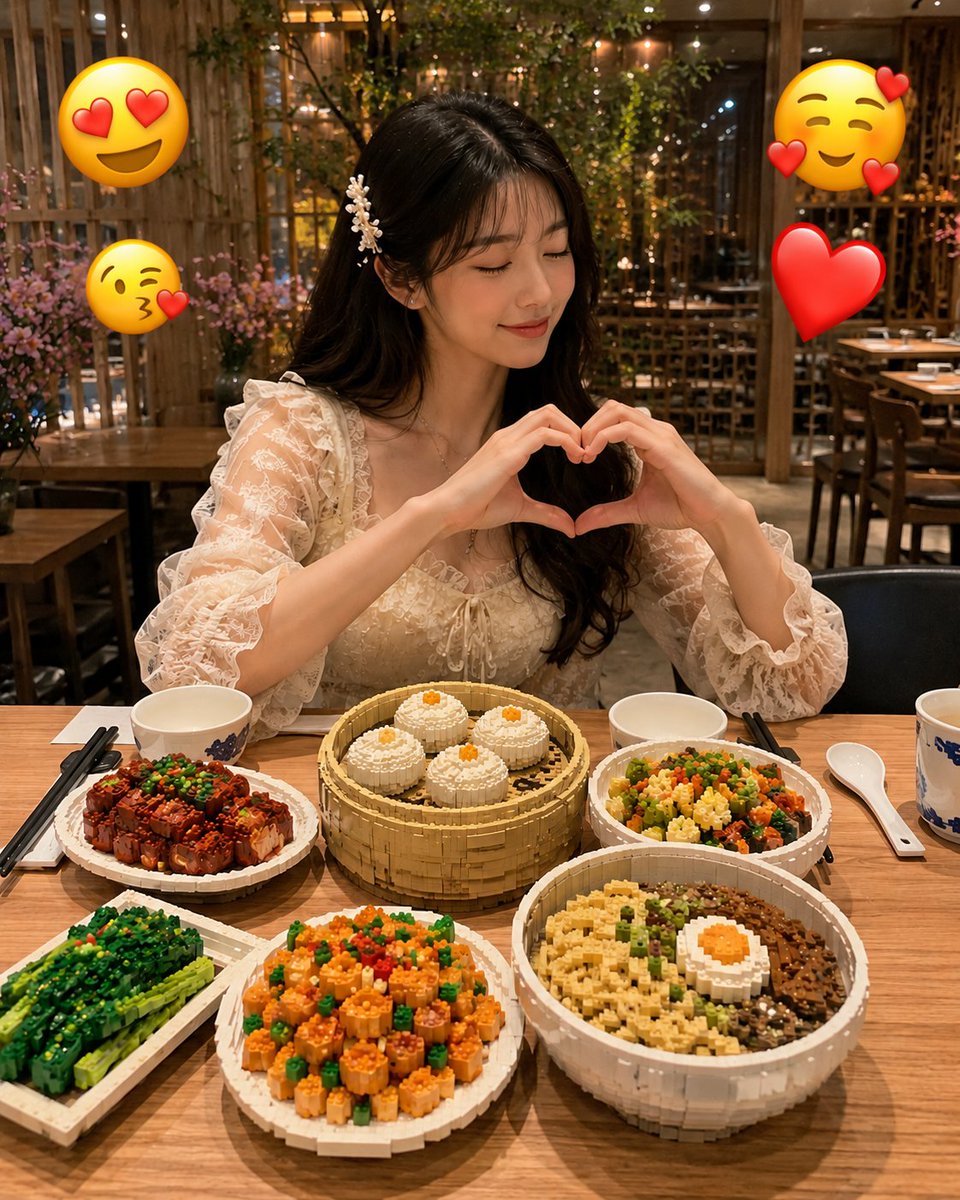 逼真的 LEGO 食物微缩模型 / Realistic LEGO Food Miniature,人像与摄影,人像、人像与摄影,案例输出图 1