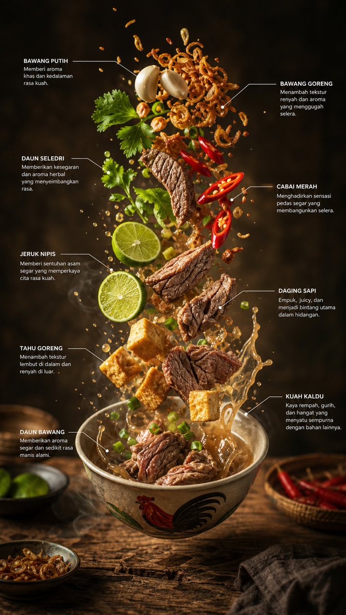 编辑级美食信息图海报 / Editorial Food Infographic Poster，人像与摄影，人像、电影感、时尚，案例输出图 2