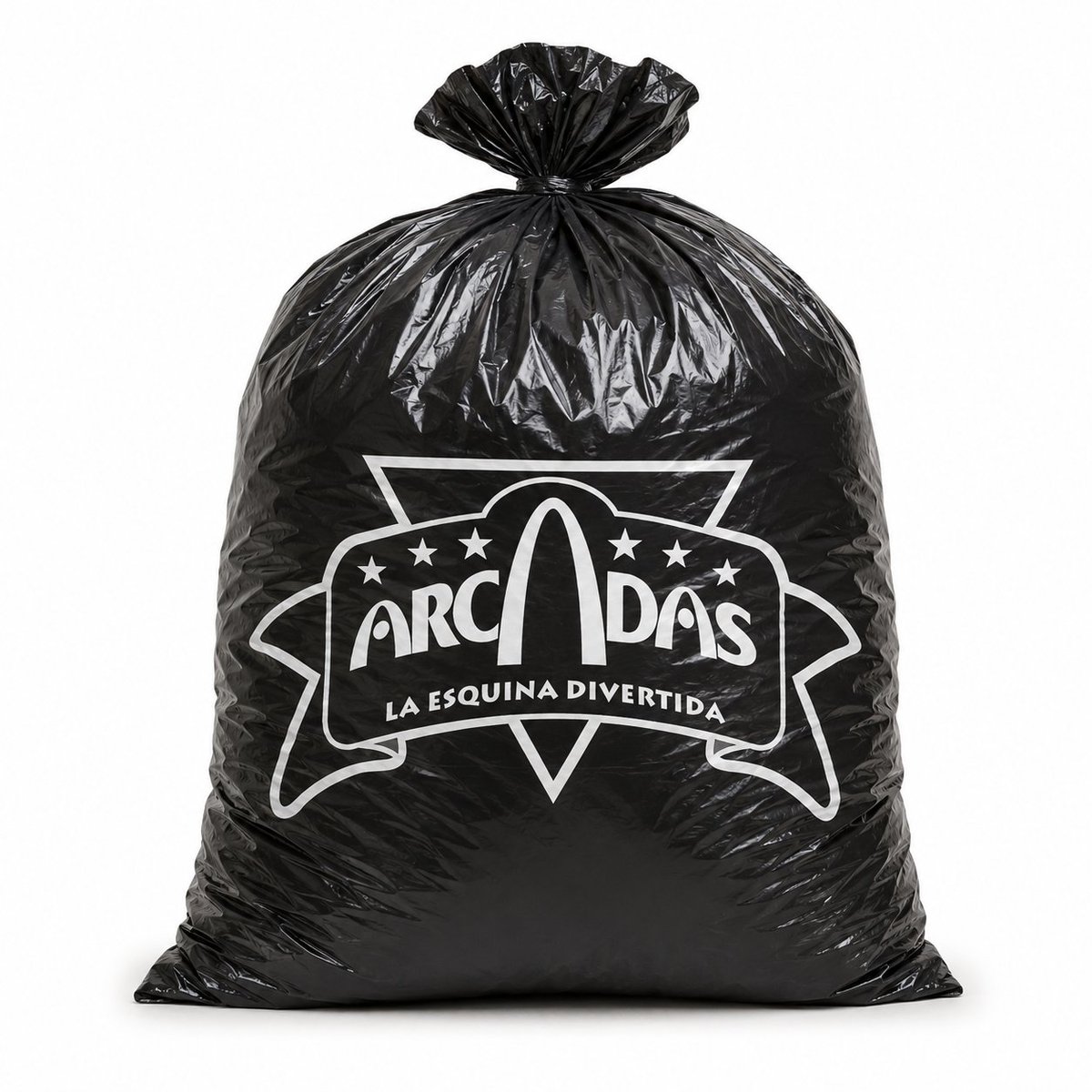 定制 Logo 黑色塑料袋 / Custom Logo Black Plastic Bag,人像与摄影,人像、截图、产品图,案例输出图 1