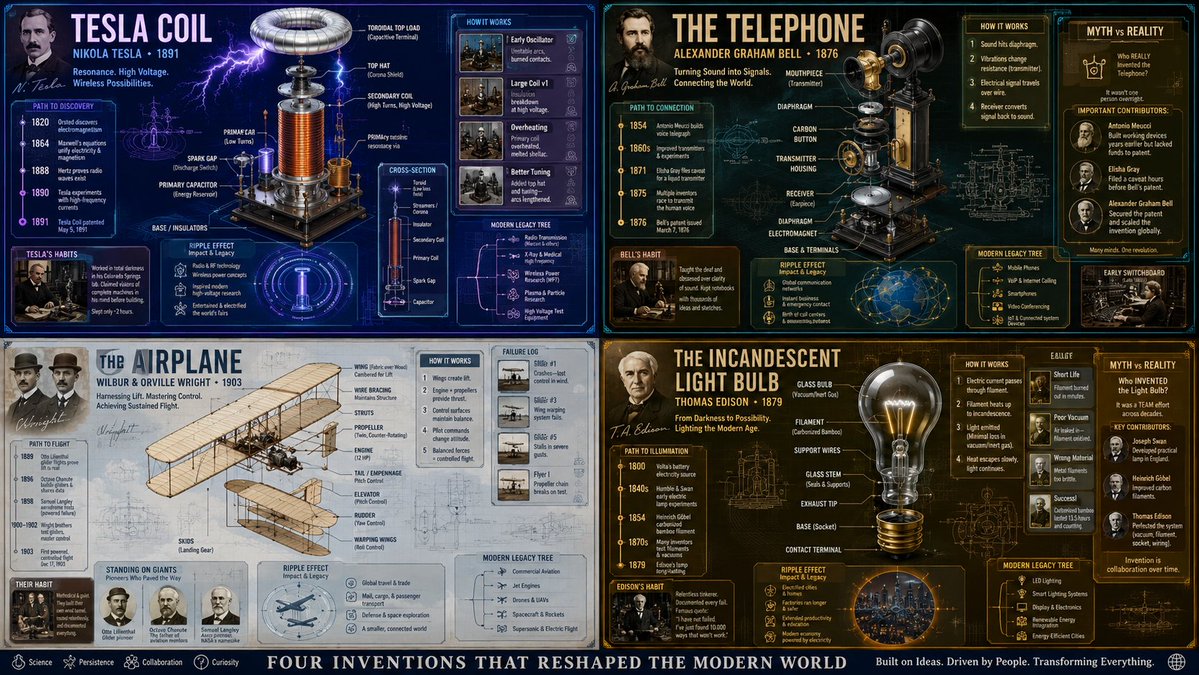 发明爆炸视图信息图 / Exploded View Invention Infographic，海报与插画，海报、插画、城市视觉，案例输出图 1