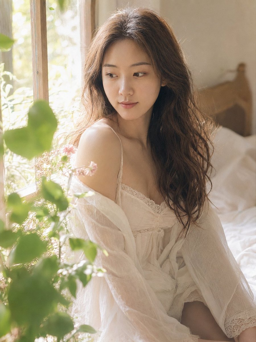 法式春日森林人像 / French Style Spring Forest Portrait，角色设计，人像、角色、竖版，案例输出图 2