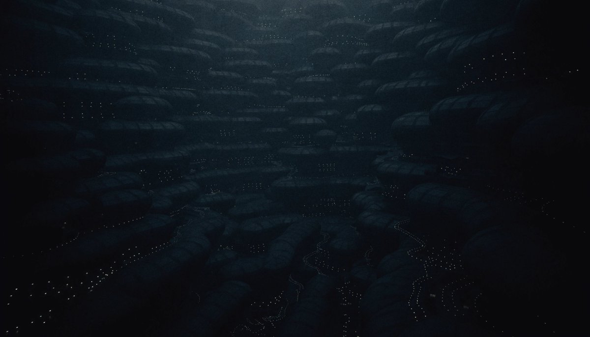 黑暗外星巨型结构洞穴 / Dark Alien Megastructure Cavern，角色设计，电影感、插画、角色，案例输出图 2