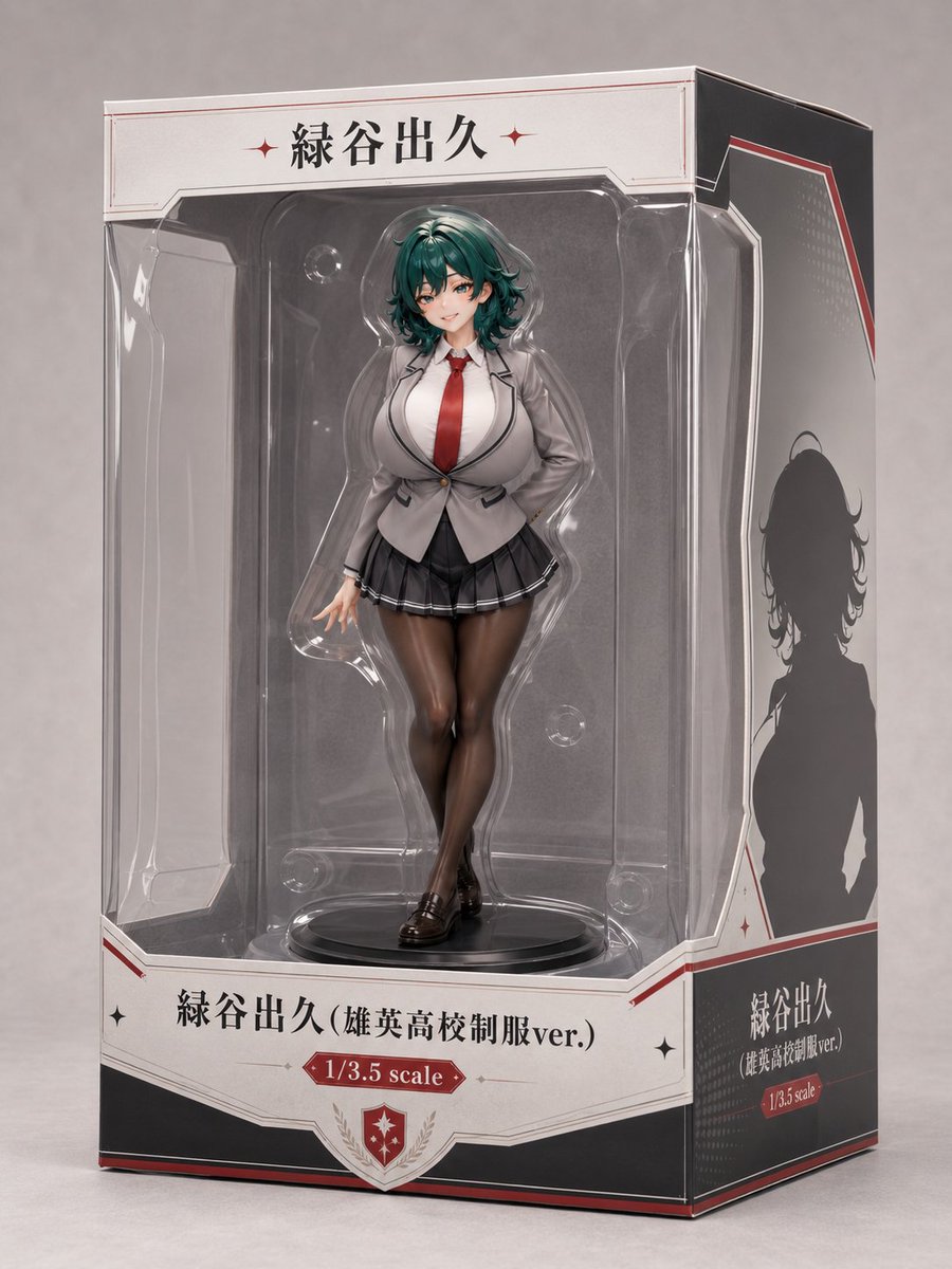 动漫校服手办 / Anime School Uniform Figurine，角色设计，角色、二次元、产品图，案例输出图 2