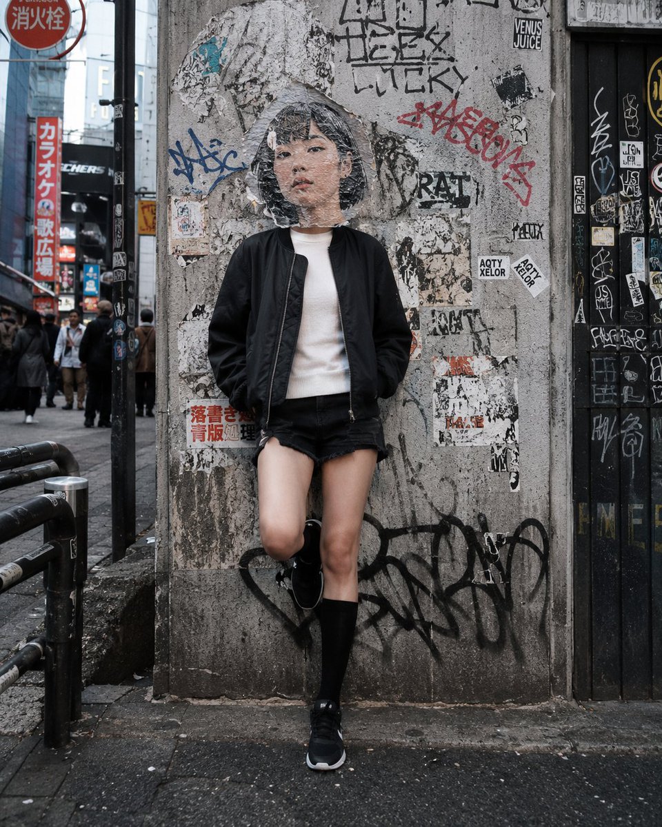 2D 转 3D 超现实街头摄影 / 2D to 3D Surreal Street Photography，角色设计，电影感、海报、角色，案例输出图 2