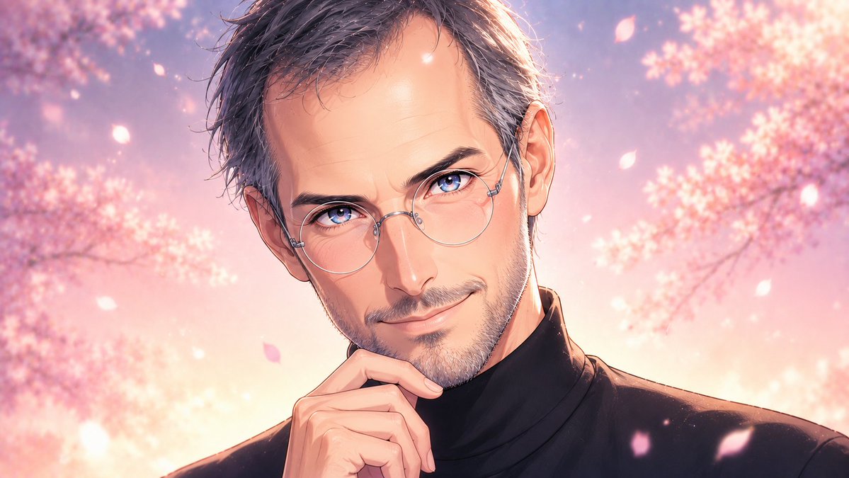 动漫明星樱花肖像 / Anime Celebrity Sakura Portrait，角色设计，人像、电影感、插画，案例输出图 3