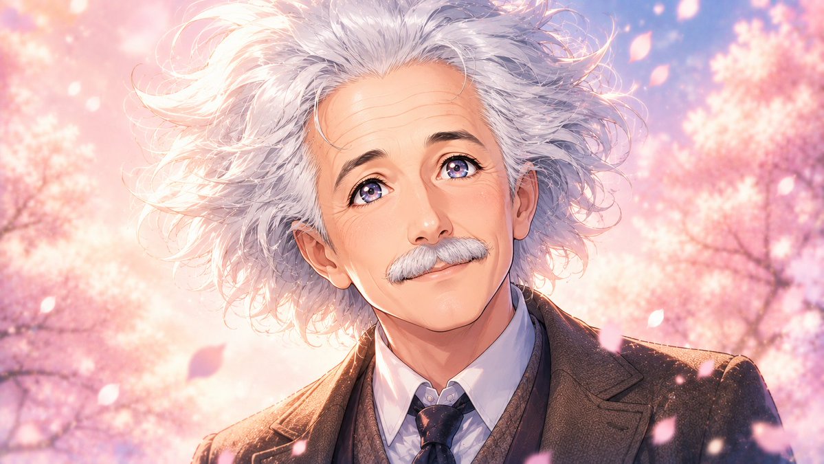 动漫明星樱花肖像 / Anime Celebrity Sakura Portrait，角色设计，人像、电影感、插画，案例输出图 4