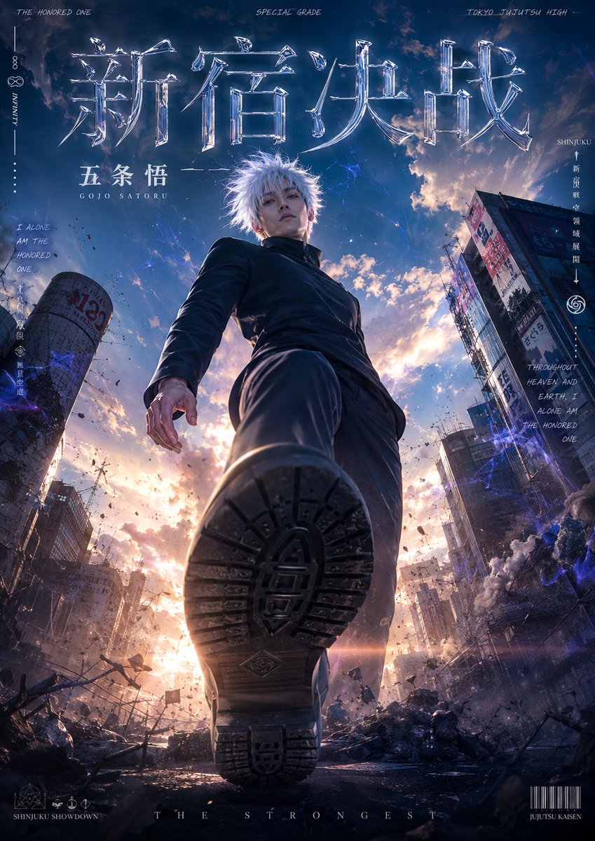 真人版动漫电影海报 / Live-Action Anime Movie Poster，角色设计，电影感、海报、插画，案例输出图 1
