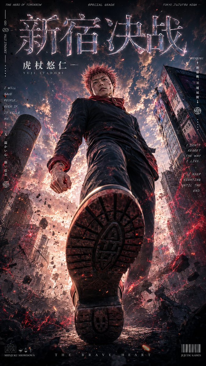 真人版动漫电影海报 / Live-Action Anime Movie Poster，角色设计，电影感、海报、插画，案例输出图 3