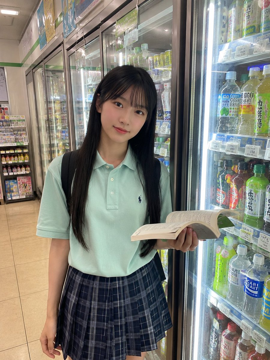 日本学生便利店抓拍 / Japanese Student Convenience Store Snapshot,人像与摄影,人像、电影感、人像与摄影,案例输出图 1