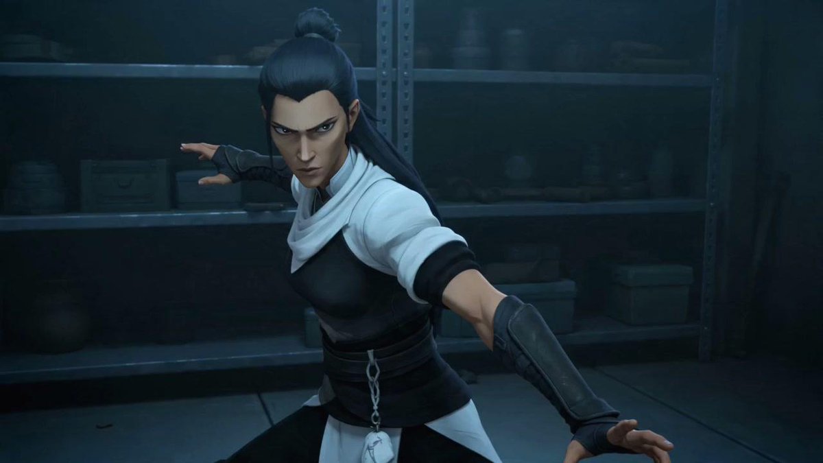 忍者格斗过场动画(已打码) / Censored Ninja Fighter Cutscene,角色设计,电影感、插画、角色,案例输出图 1