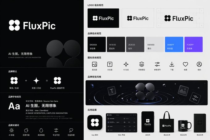 品牌视觉设计全案展示 / Brand Visual Design Showcase，海报与插画，海报、插画、极简，案例输出图 1