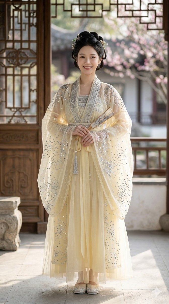 银河繁星点缀的冰蓝襦裙 / Galaxy Starlight Ice Blue Ruqun，人像与摄影，人像、人像与摄影，案例输出图 2