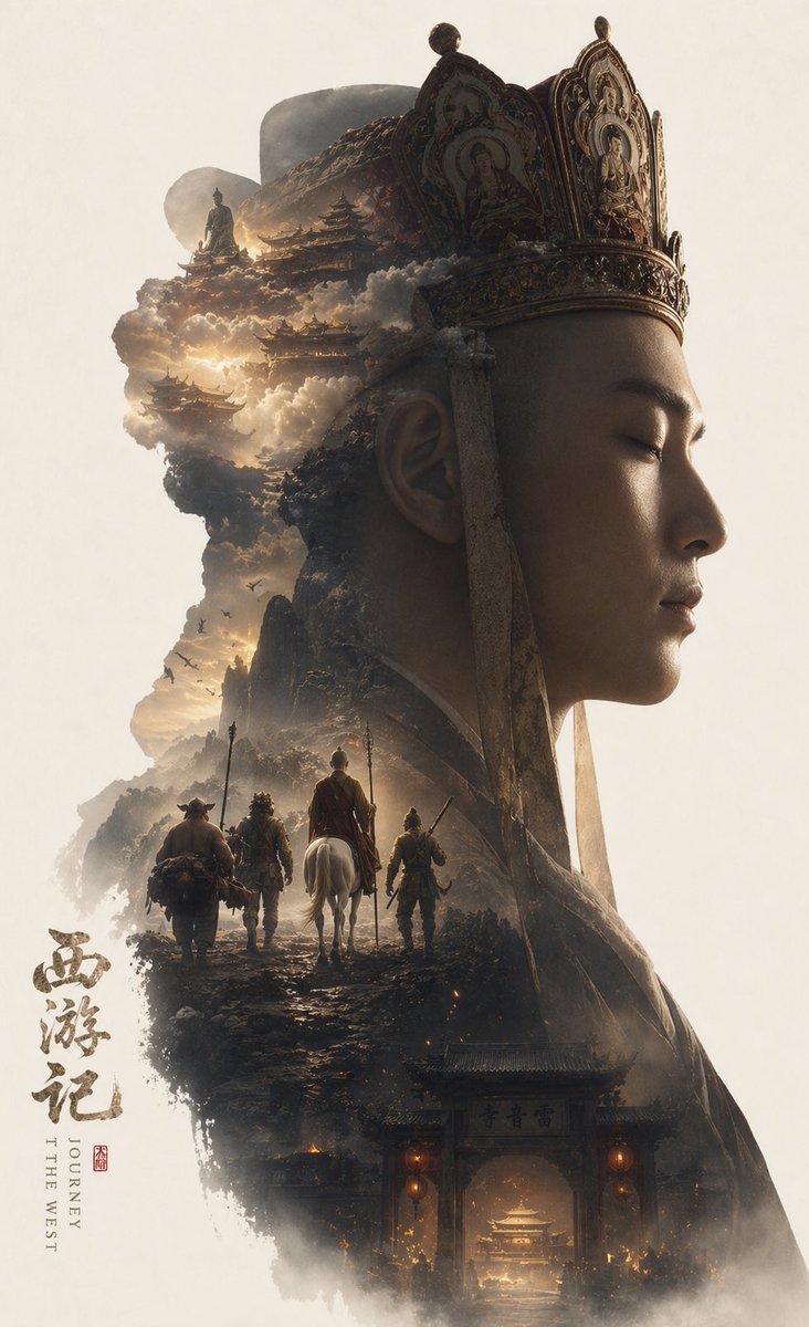 红楼林黛玉史诗叙事海报 / Dream Of Red Mansion Epic Poster，角色设计，35mm、电影感、海报，案例输出图 2