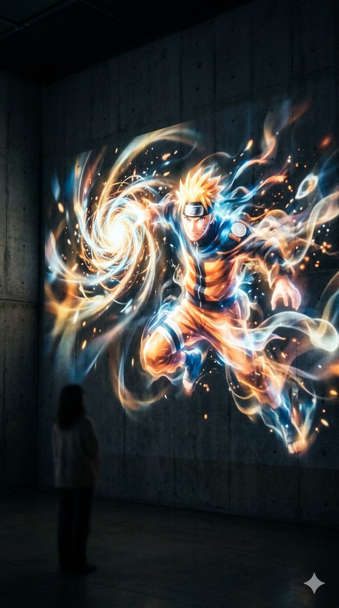 表现主义光影装置艺术 / Expressionism Light Installation，海报与插画，海报、插画、竖版，案例输出图 2