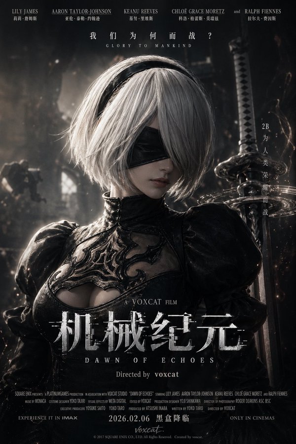 奥斯卡级大片电影海报 / Oscar Movie Poster，角色设计，35mm、电影感、海报，案例输出图 2