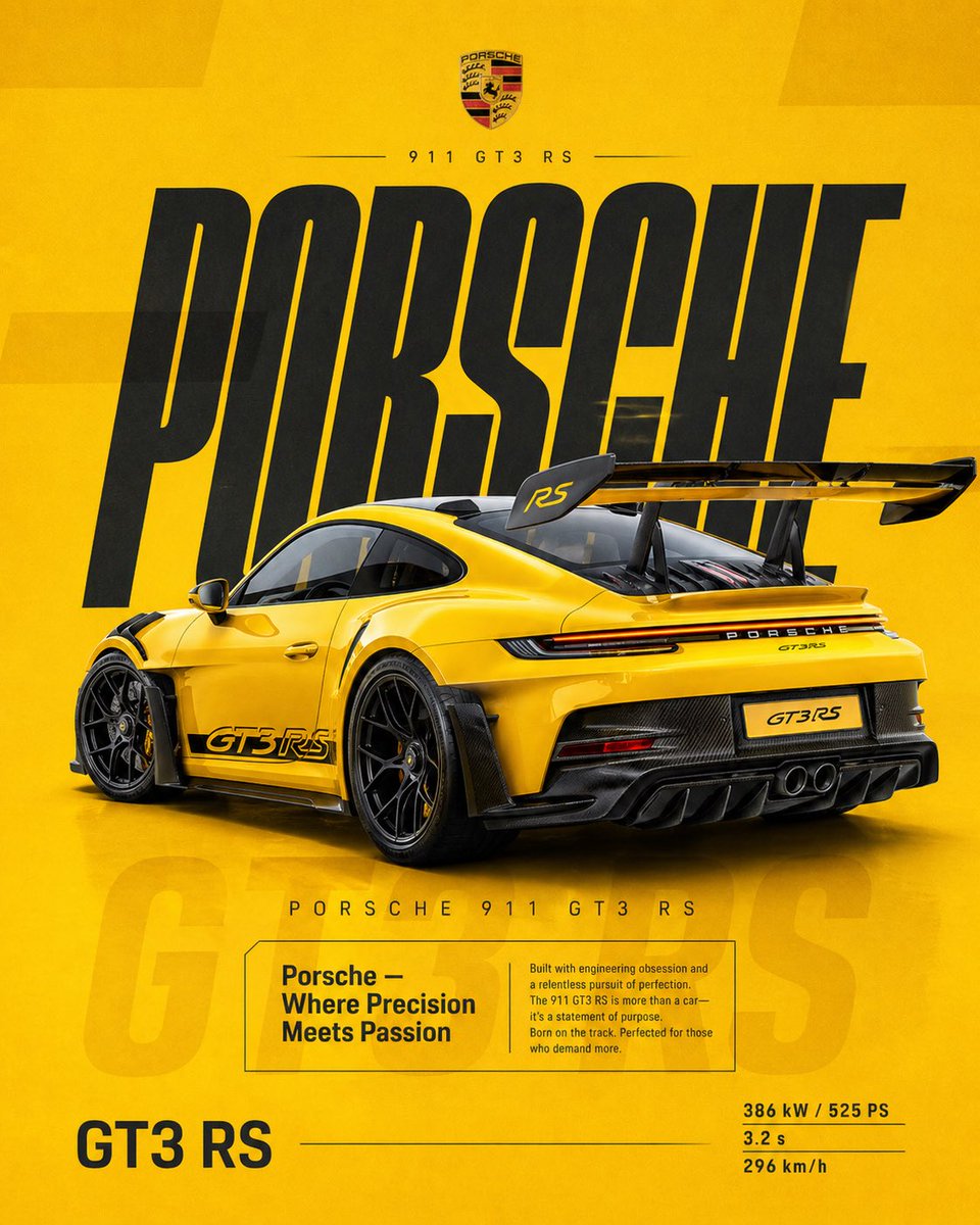 保时捷宝马竞速海报 / Porsche Bmw Racing Poster，海报与插画，时尚、海报、插画，案例输出图 1