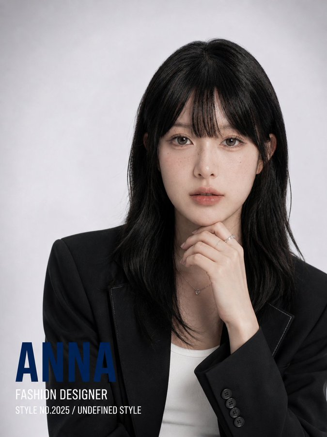 高级极简人像海报设计 / High End Minimalist Portrait Poster，角色设计，人像、时尚、海报，案例输出图 1