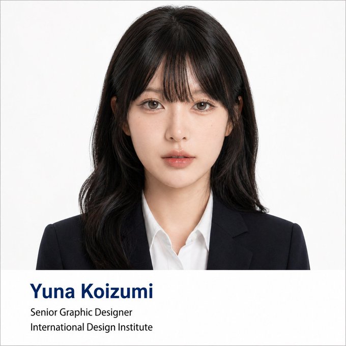 高级商务证件照头像海报设计 / Premium Business Headshot Poster，角色设计，人像、海报、角色，案例输出图 1