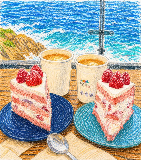 童趣夸张蜡笔风形象增强 / Childlike Exaggerated Crayon Style Enhancement，海报与插画，海报、插画、海报与插画，案例输出图 1